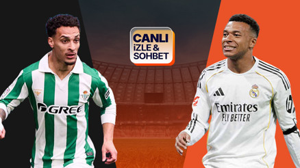 Real Madrid, Betis deplasmanında Maçın heyecanı canlı yayın ile Mislide