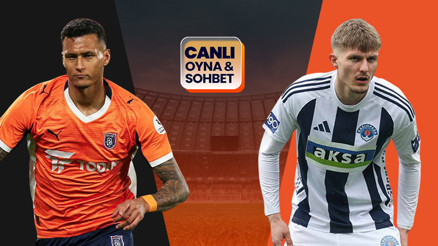 Başakşehir, Kasımpaşayı ağırlıyor Maçın heyecanı canlı sohbet ile Mislide