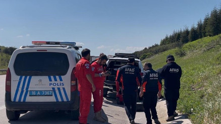 Bursada Otoyola 5 yaşında çocuk bırakıldı ihbarı Ekipler alarma geçti, ihbar asılsız çıktı
