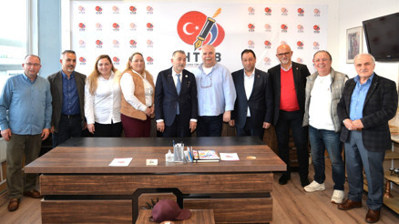 DTİK Avrupa Başkanı Torunoğulları’ndan HTGB’ye kuruluş yıl dönümü ziyareti