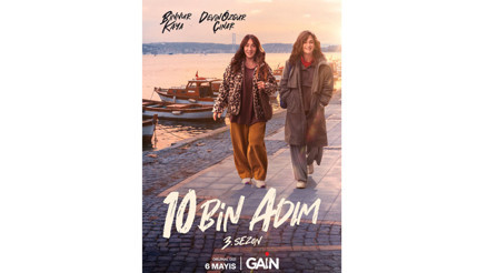 10 Bin Adım 3. sezonuyla 6 Mayıs’ta GAİN’de 10 Bin Adım 3. sezonuyla 6 Mayıs’ta GAİN’de