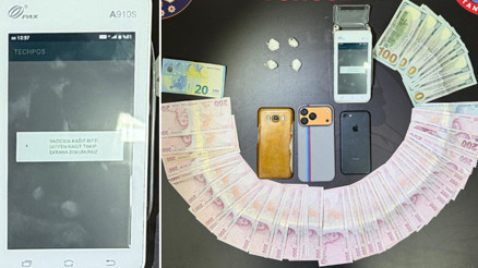 Maslakta takside Kağıt bitti yazan POS cihazında kokain bulundu 3 kişi gözaltına alındı