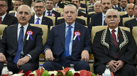 Cumhurbaşkanı Erdoğan, AYMnin 64. kuruluş yıl dönümü törenine katıldı