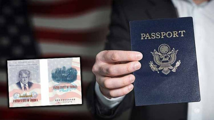 ABD pasaportlarına Trump ayarı