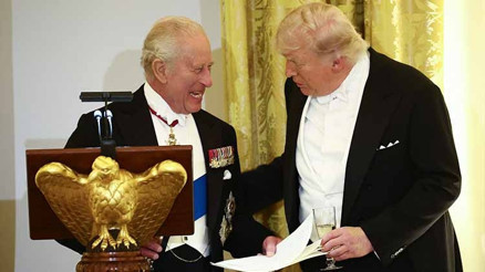 Kral Charlestan Trumpa sömürge şakası: Biz olmasaydık...