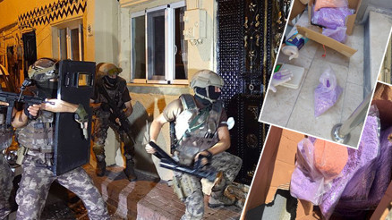 Hap şebekesine Jandarma ve MİTten ortak operasyon