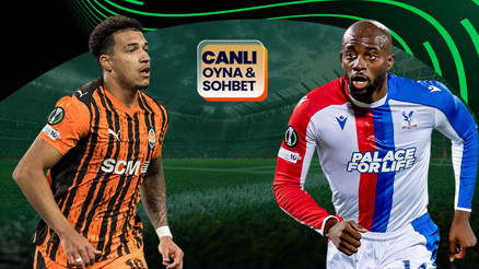 Arda Turanın ekibi Shakhtar Donetsk, Crystal Palaceı ağırlıyor Maçın heyecanı canlı sohbet ile Mislide