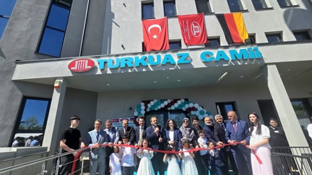 Regensburg Turkuaz Camii resmi açılışı yapıldı