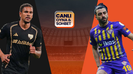 Kayserispor, Eyüpspor ile karşı karşıya geliyor Maçın heyecanı canlı sohbet ile Mislide