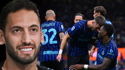 Inter, 21. Serie A şampiyonluğunu resmen ilan etti Hakan Çalhanoğlu...