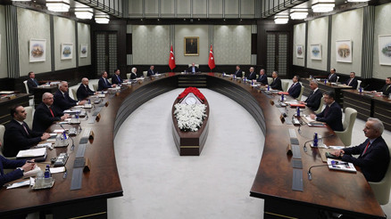 Kabine, Cumhurbaşkanı Erdoğan başkanlığında toplanıyor