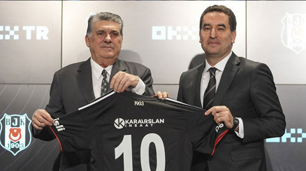 Beşiktaş, OKX TR ile işbirliği yaptı