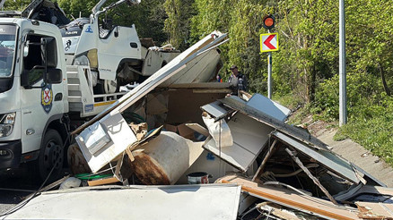 İstanbulda karavan sürücüsü gencin feci ölümü