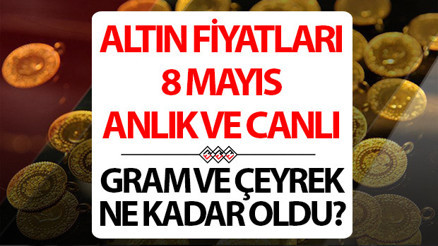 BUGÜN ALTIN FİYATLARI CANLI VE ANLIK 14 MAYIS 2026 SON DAKİKA || Altın, faizin kıskacına girdi... Altın fiyatları düşüyor mu, yükseliyor mu 14 Mayıs 1 gram altın, çeyrek altın alış - satış fiyatı ne kadar