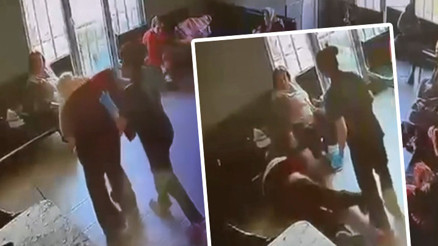Yaşlı bakımevinde skandal görüntüler: Önce yere düşürdü sonra darbetti Sosyal medyada tepki yağıyor... 4 gözaltı