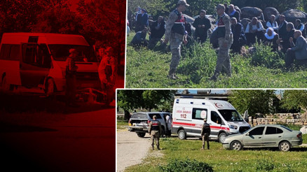Şanlıurfada dehşet Minibüse silahlı saldırı: 3 kişi hayatını kaybetti