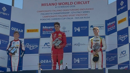 Alp Hasan Aksoy, Misano’daki Formula sahnesinde İstiklal Marşını dinletti Alp Hasan Aksoy, Misano’daki Formula sahnesinde İstiklal Marşını dinletti