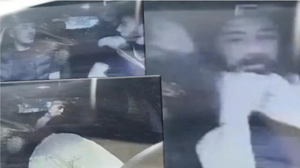 Eyüpsultanda boynuna ip geçirerek darbettikleri taksiciyi gasbettiler
