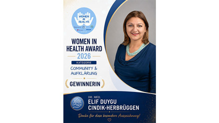 Women In Health 2026’da Büyük Başarı: Dr. Elif Duygu Cındık-Herbrüggen Birinci Seçildi Women In Health 2026’da Büyük Başarı: Dr. Elif Duygu Cındık-Herbrüggen Birinci Seçildi