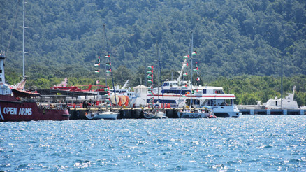 Sumud Filosu Marmaris’te
