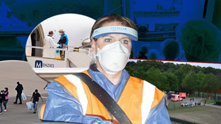 ABDye tahliye edilen bir yolcuda hantavirüsü çıktı