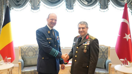 Genelkurmay Başkanı Bayraktaroğlu, Belçikalı mevkidaşı ile görüştü