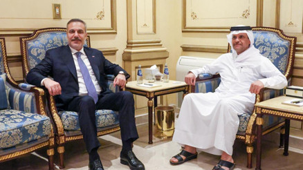 Dışişleri Bakanı Fidan, Katar Başbakan Yardımcısı Al Sani ile görüştü