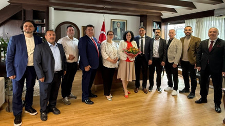 MÜSİAD Nürnberg’den Başkonsolos Cebeci’ye Ziyaret…