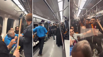 İstanbulda metroda darp: 2 taraftar yakalandı İstanbulda metroda darp: 2 taraftar yakalandı