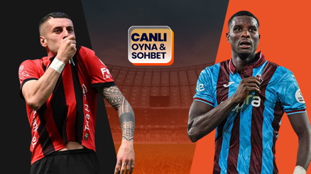 Gençlerbirliği, kupa yarı finalinde Trabzonsporu ağırlıyor Maçın heyecanı canlı sohbet ile Mislide