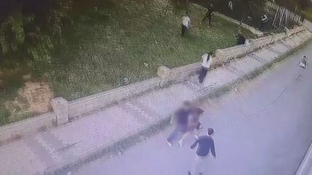 Büyükçekmecede 15 yaşındaki Abdulbakinin öldüğü bıçaklı kavga kamerada
