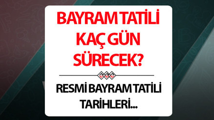 KURBAN BAYRAMI NE ZAMAN 2026, KAÇ GÜN KALDI || Kurban Bayramı tarihleri ve günleri: 9 günlük bayram tatili ayın kaçında, hangi gün başlıyor Kurban Bayramı tatili ne zaman bitecek Kurban Bayramı resmi Tatil takvimi