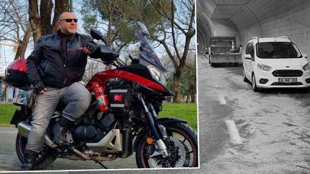Motosiklet sürücüsü Ali Bilensir hayatını kaybetti