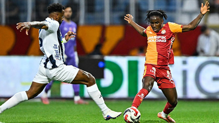 Galatasarayda Nhaga beyin sarsıntısı geçirdi