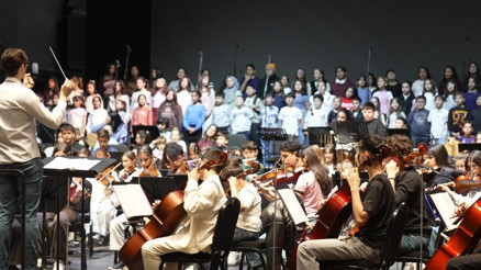 Cumhurbaşkanlığı Çocuk Orkestrası ve Korosu, 19 Mayıs Atatürk’ü Anma, Gençlik ve Spor Bayramı konseri için hazırlıklarını tamamladı