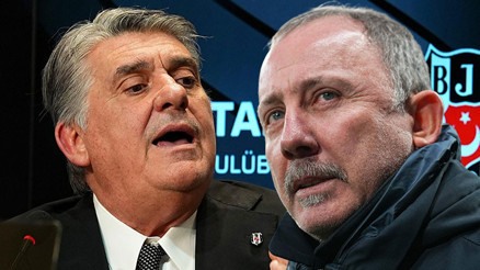 Beşiktaşta Sergen Yalçın dönemi bitti Ayrılık sebebi: Taraftarın sırtını dönmesini kabul edemem