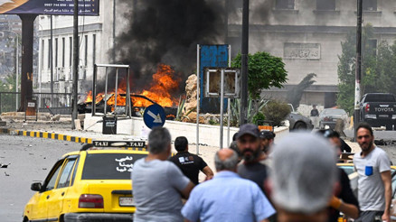 Suriyenin başkenti Şamda patlama: 1 kişi hayatını kaybetti