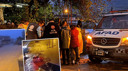 Hatayda şiddetli sağanak hayatı felç etti Köprü çöktü ve araçlar sürüklendi: 2 ölü, 3 yaralı