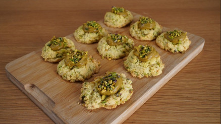 Glutensiz Antep fıstıklı cookie