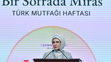 Emine Erdoğan: Türk mutfağı, Anadolunun ruhunu dünyanın dört bir yanına taşıyan en latif kültür elçimiz