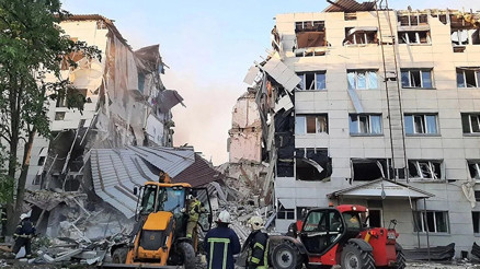 Rus İHAsı okula düştü: 4 ölü