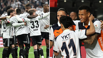 Trabzon ile Başakşehir ve Beşiktaş da kazandı