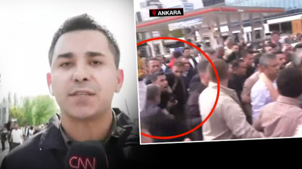 CNN TÜRK muhabirine Ali Mahir Başarırdan saldırı
