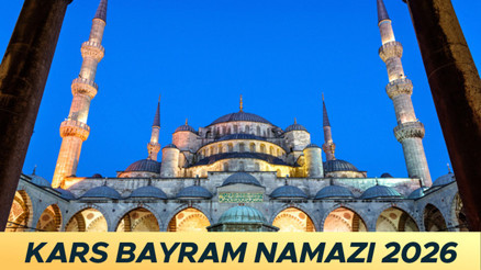 KARS BAYRAM NAMAZI SAATİ 2026 || Kars Kurban Bayramı namazı saat kaçta, ne zaman kılınacak Diyanet Kars Kurban Bayramı namaz saati 2026 KARS BAYRAM NAMAZI SAATİ 2026 || Kars Kurban Bayramı namazı saat kaçta, ne zaman kılınacak Diyanet Kars Kurban Bayramı namaz saati 2026