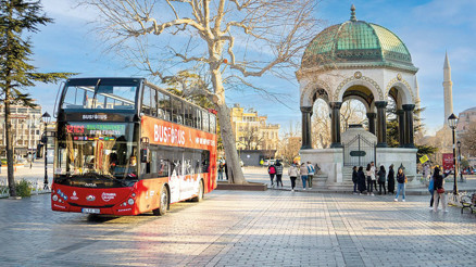 Hop on hop off… Turistik İstanbul rotası