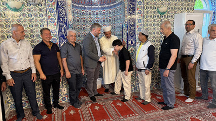 Lehrte Selimiye Camii’nde bayram coşkusu