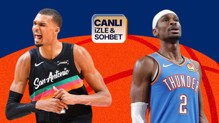 San Antonio Spurs, NBA Batı Konferansı final serisinde Oklahoma City Thunderı konuk edecek Maçın heyecanı canlı yayın ve canlı sohbet ile Mislide