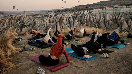 Kapadokya’da 3 gün sürecek yoga festivalinde geri sayım