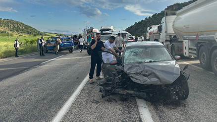 Adıyamanda katliam gibi kaza: 3 ölü, 4 yaralı