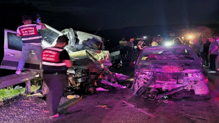 Mersin’de zincirleme kaza: 1 ölü 5 yaralı